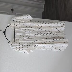 Madewell tiered short sleeve dress size large